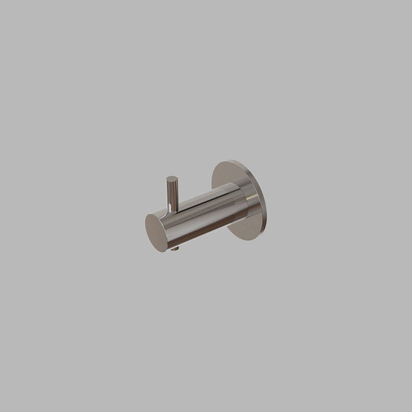 QTOO Tilbehør QTOO Knud Holsccher håndklædekrog - Ø14x36mm - poleret rustfti stål