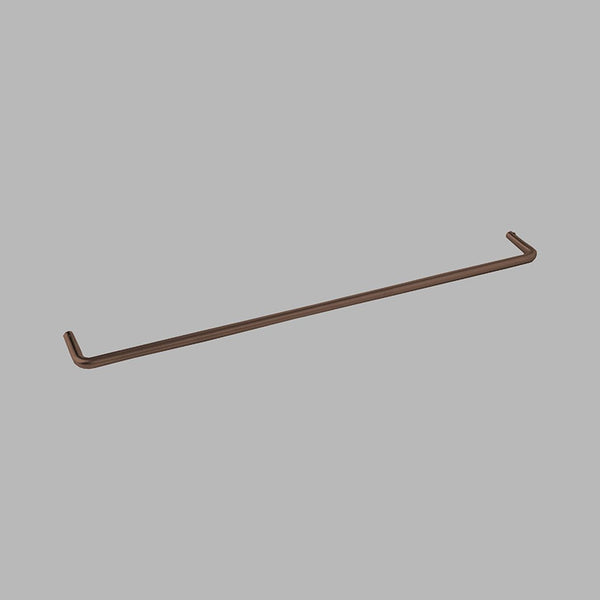 QTOO Tilbehør QTOO Knud Holscher håndklædestang - 14x450mm - børstet bronze