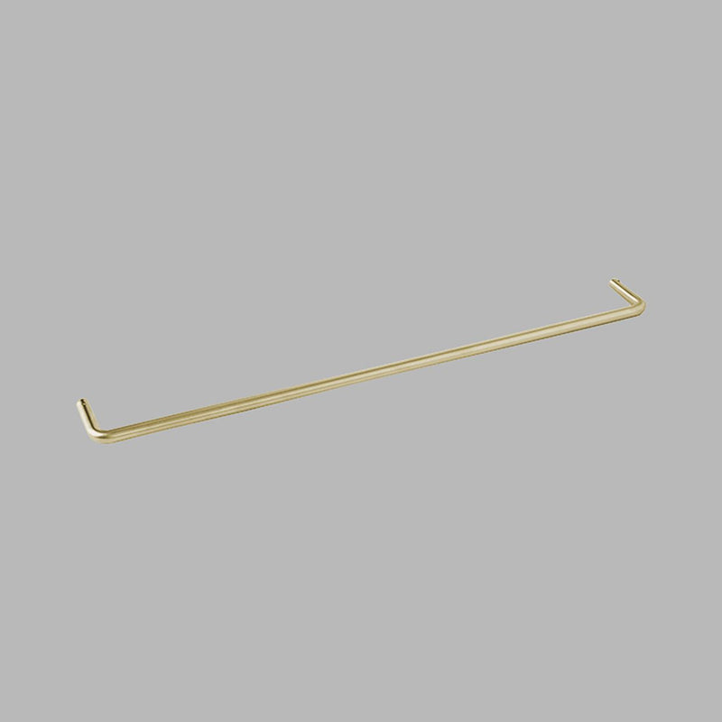 QTOO Tilbehør QTOO Knud Holscher håndklædestang - 14x450mm - børstet messing
