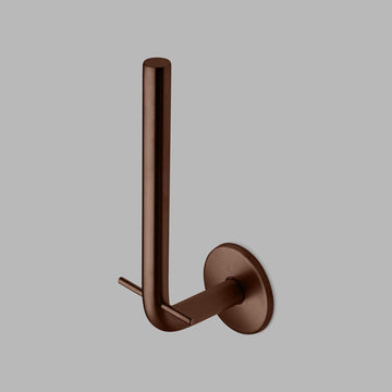 QTOO Tilbehør QTOO Knud Holscher reserve toiletrulleholder - 160mm - børstet bronze