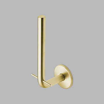 QTOO Tilbehør QTOO Knud Holscher reserve toiletrulleholder - 160mm - børstet messing