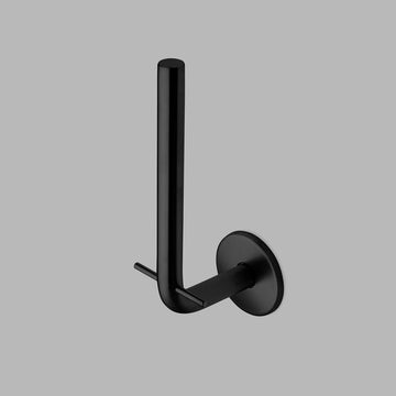 QTOO Tilbehør QTOO Knud Holscher reserve toiletrulleholder - 160mm - børstet sort