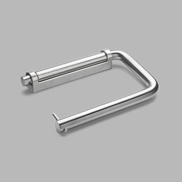 QTOO Tilbehør QTOO Knud Holscher toiletrulleholder - 145mm - børstet rustfti stål