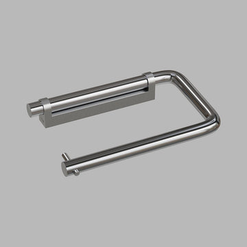 QTOO Tilbehør QTOO Knud Holscher toiletrulleholder - 145mm - poleret rustfti stål