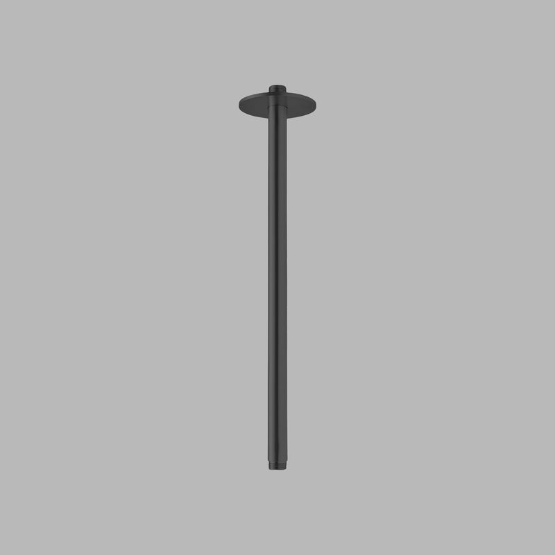 QTOO Tilbehør til bruser QTOO Loftarm med Ø90 roset - 400mm - børstet charcoal