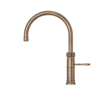 Quooker Køkkenarmatur Quooker Classic Fusion Round Køkkenarmatur u/ beholder - bruneret messing