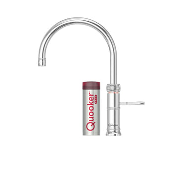 Quooker Køkkenarmatur Quooker Classic Fusion Round med Pro3 beholder - krom