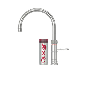 Quooker Køkkenarmatur Quooker Classic Fusion Round med Pro3 beholder - rustfri stål