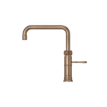 Quooker Køkkenarmatur Quooker Classic Fusion Square Køkkenarmatur u/ beholder - bruneret messing
