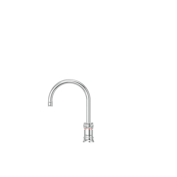 Quooker Quooker Classic Nordic Round Single Tap med Pro3 beholder & Cube - krom