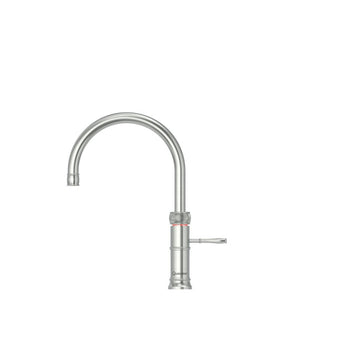 Quooker Quooker Classic Nordic Round Single Tap med Pro3 beholder - rustfri stål