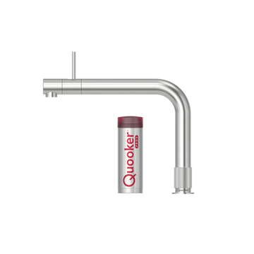 Quooker Køkkenarmatur Quooker Front med Pro3 beholder - rustfri stål