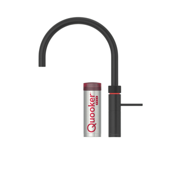 Quooker Køkkenarmatur Quooker Fusion Round med Pro3 beholder - black