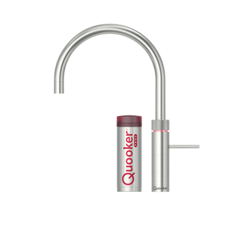 Quooker Køkkenarmatur Quooker Fusion Round med Pro3 beholder - rustfri stål