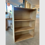 Raw by Knast Interiør Egetræsreol med to hylder - 50x70x23cm. RAW BY KNAST 2. sortering