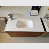 Raw by Knast Snedkermøbler RAW BY KNAST 100x48x59 CM (LxDxH) olieret valnød / 2 SKUFFER UDSTILLINGSMODEL