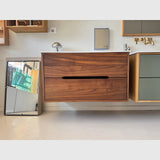 Raw by Knast Snedkermøbler RAW BY KNAST 100x48x59 CM (LxDxH) olieret valnød / 2 SKUFFER UDSTILLINGSMODEL