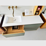 Raw by Knast Snedkermøbler RAW BY KNAST 120x48x59 CM (LxDxH) olieret eg / 4 SKUFFER UDSTILLINGSMODEL