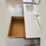 Raw by Knast Snedkermøbler RAW BY KNAST 120x48x59 CM (LxDxH) olieret eg / 4 SKUFFER UDSTILLINGSMODEL