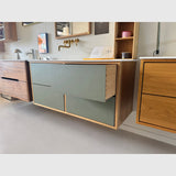 Raw by Knast Snedkermøbler RAW BY KNAST 120x48x59 CM (LxDxH) olieret eg / 4 SKUFFER UDSTILLINGSMODEL