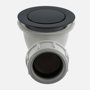 Tapwell Tapwell 22200 pop-up bundventil til badekar - mat sort