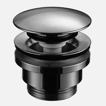 Tapwell Tapwell 74400 universal pop-up bundventil - black chrome