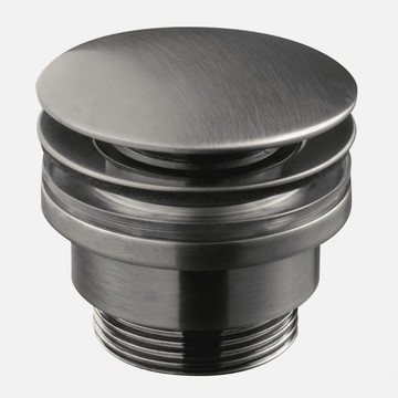 Tapwell Tapwell 74400 universal pop-up bundventil - brushed black chrome