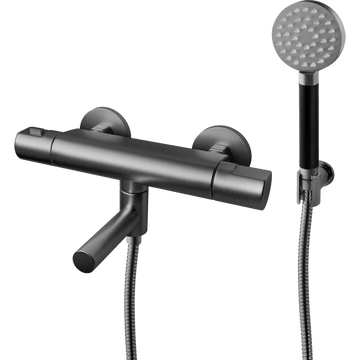 Tapwell Kararmatur Tapwell ARM026-150 kararmatur med håndbruser - brushed black chrome