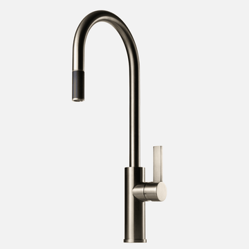 Tapwell Tapwell ARM185 køkkenarmatur m/udtræk - brushed platinum