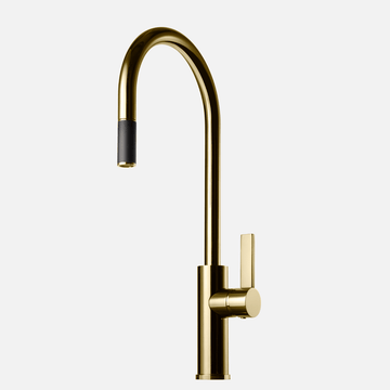 Tapwell Tapwell ARM185 køkkenarmatur m/udtræk - honey gold
