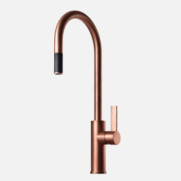 Tapwell Tapwell ARM185 køkkenarmatur m/udtræk - kobber