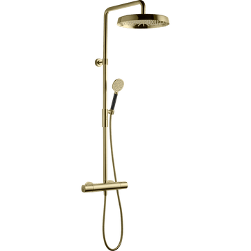 Tapwell Bruser Tapwell ARM7200 komplet brusesæt med hoved- og håndbruser - honey gold