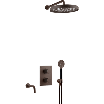 Tapwell Bruser til indbygning Tapwell ARM7368 indbygnings kar- og brusesæt - bronze