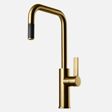 Tapwell Tapwell ARM985 køkkenarmatur m/udtræk - messing