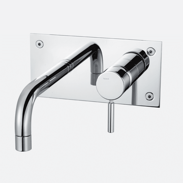 Tapwell Tapwell BOX006 Indbygningsarmatur til håndvask - 175mm tud - krom