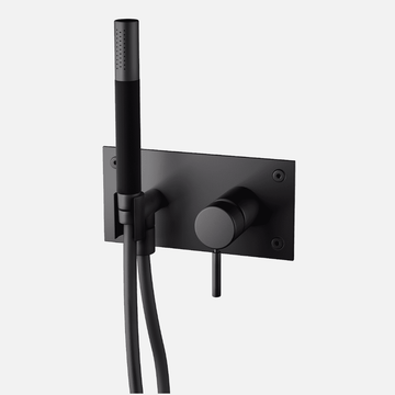 Tapwell Tapwell BOX011-364 håndbrusersæt med indbygningsbrusearmatur - mat sort