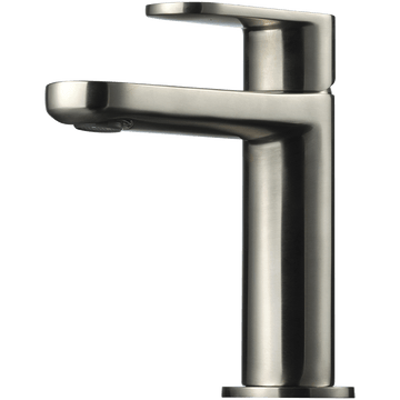 Tapwell Håndvaskarmatur Tapwell CA071 et-grebs badarmatur - brushed platinum