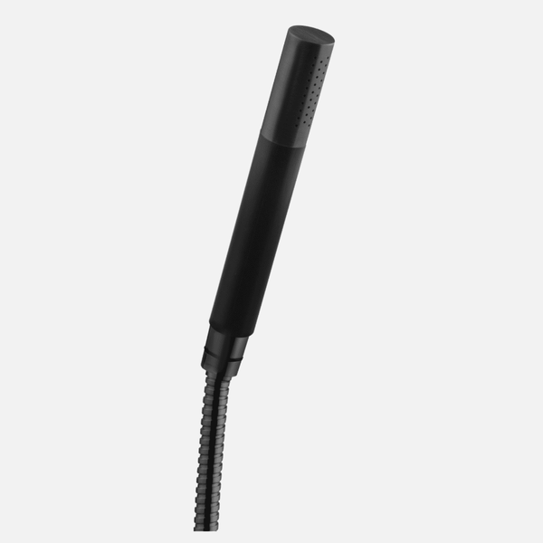 Tapwell Tapwell DSO14090 håndbruser m/sort "grip" - black chrome