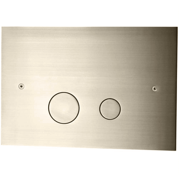Tapwell Tapwell DUO112 trykknap til Geberit (Sigma) cisterne - brushed platinum