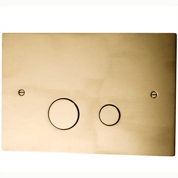 Tapwell Tapwell DUO112 trykknap til Geberit (Sigma) cisterne - messing