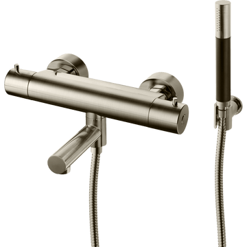 Tapwell Kararmatur Tapwell EVM026-150 kararmatur med håndbruser - brushed platinum