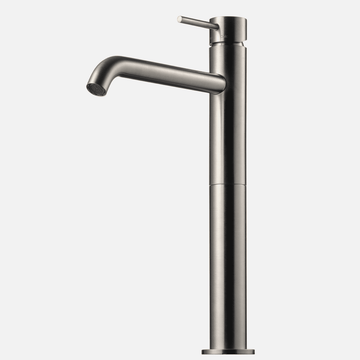 Tapwell Tapwell EVM082 håndvaskarmatur, høj model - brushed platinum