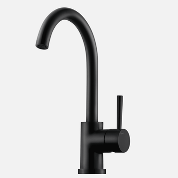 Tapwell Tapwell EVO180 et-grebs køkkenarmatur - mat sort