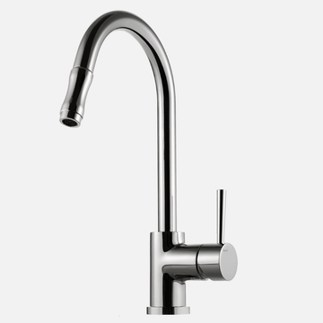 Tapwell Tapwell EVO185 et-grebs køkkenarmatur m/udtræk - krom