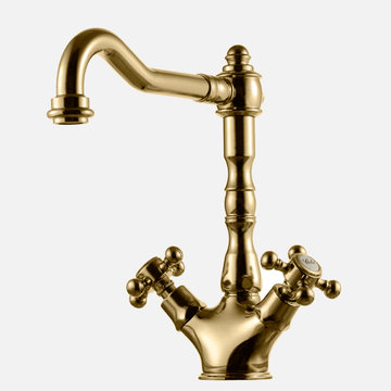 Tapwell Tapwell FBLV180 classic køkkenarmatur - messing