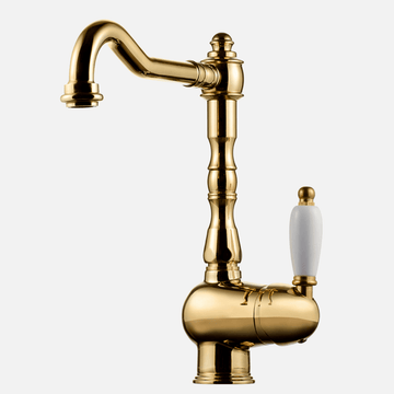 Tapwell Tapwell FME181 Classic et-grebs køkkenarmatur - messing