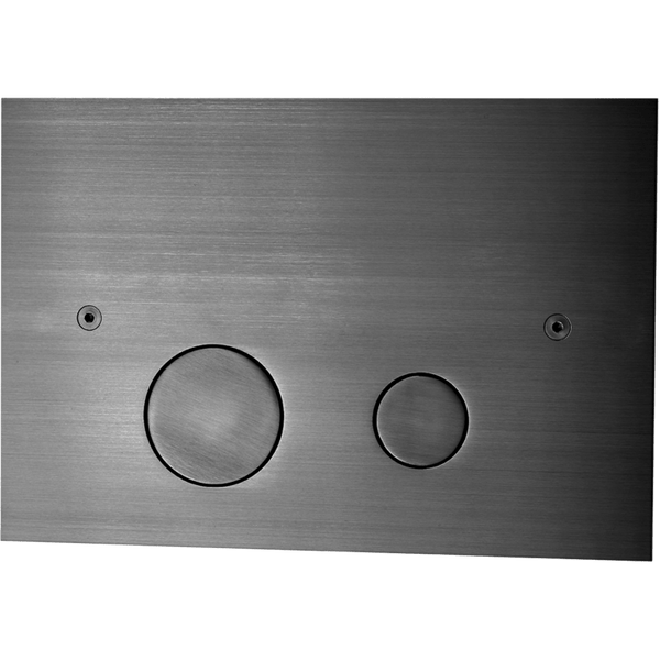 Tapwell Trykplader Tapwell TA OMEGA trykknap til Geberit (Omega) cisterne - brushed black chrome