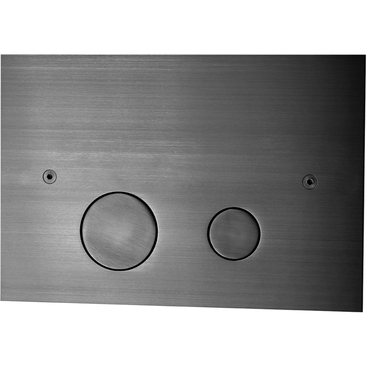 Tapwell Trykplader Tapwell TA OMEGA trykknap til Geberit (Omega) cisterne - brushed black chrome
