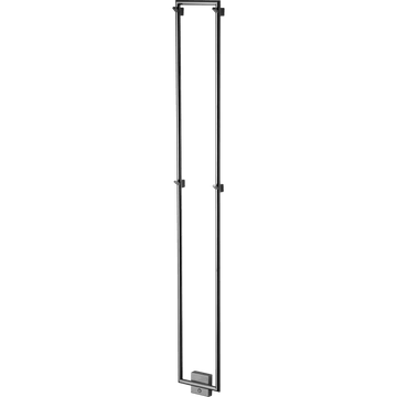 Tapwell Håndklædetørrer Tapwell TW1500-200 håndklædetørrer - 1500x200mm - black chrome