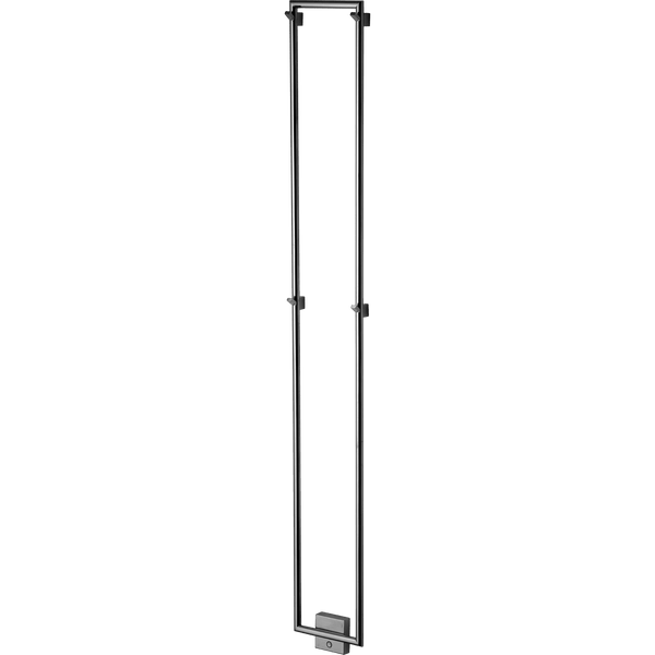 Tapwell Håndklædetørrer Tapwell TW1500-200 håndklædetørrer - 1500x200mm - black chrome